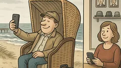 Witz: Allein an die Ostsee – ohne Frau