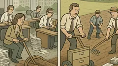 Witz: Jahr des Pferdes—wiehern, ackern wir sowieso